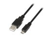 Aisens Cable USB 2.0 Tipo A Macho a Micro USB B Macho, 3m, Negro